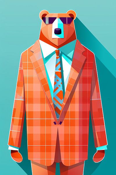 modern bear by Imperial Art House