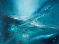 Oceanië in acryl en textuur