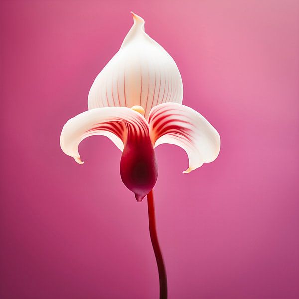 Orchid FLower Portrait by Virgil Quinn - Decorative Arts