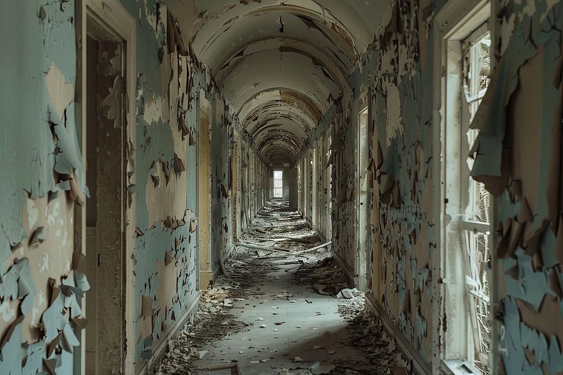 Lost Places: Hallway by Poster Art Shop