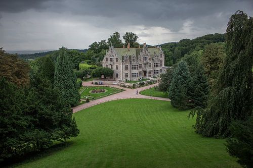 Adembenemend kasteelterrein in Altenstein Park