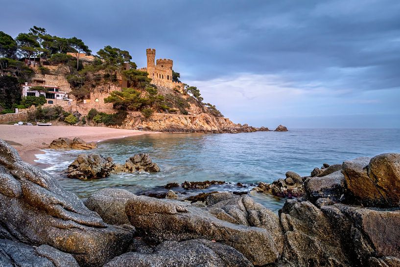 Strand an der Costa Brava bei Lloret de Mar von Voss Fine Art Fotografie
