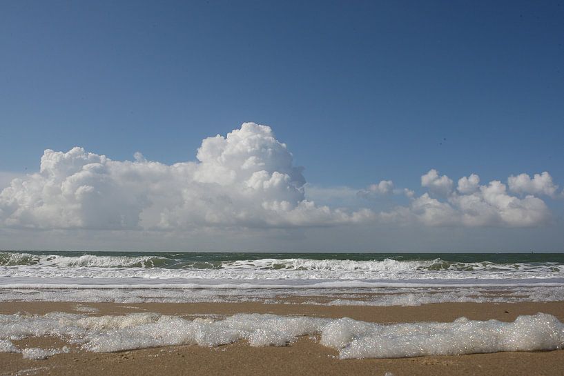 zee met horizon in zeeland par Frans Versteden