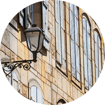 Franse gevel met luiken