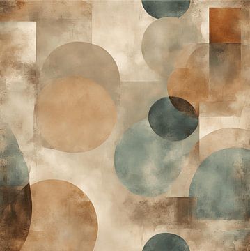 Abstract bleu cirkel