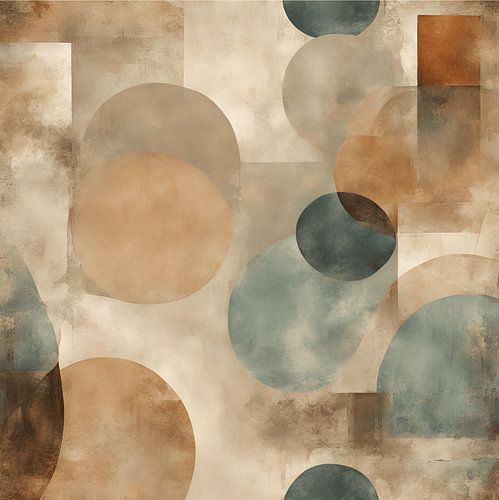 Abstract bleu cirkel