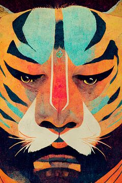 Strong Tiger by treechild .