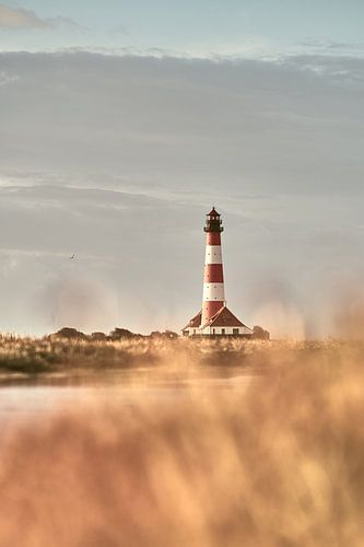 Sunrise at Westerhever lighthouse