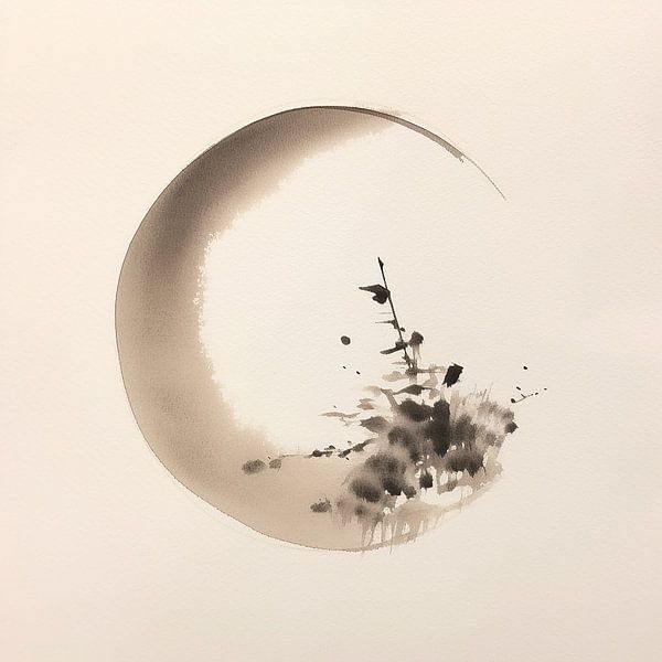 Beige by ARTEO Paintings