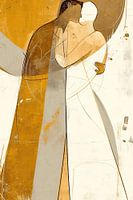 Romance Painting | Entwined Hearts Art