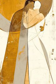 Romance Painting | Entwined Hearts Art by ARTEO Paintings