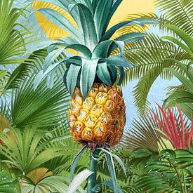 Tropical Art, Pineapple Included von Marja van den Hurk