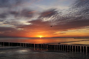 Sonnenaufgang an der Ostsee von Karina Baumgart