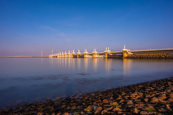 Barrage anti-tempête de l'Escaut oriental Zeeland