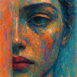 Portrait de femme moderne
