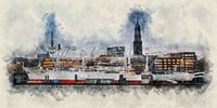 Cap San Diego - Hamburg as painted