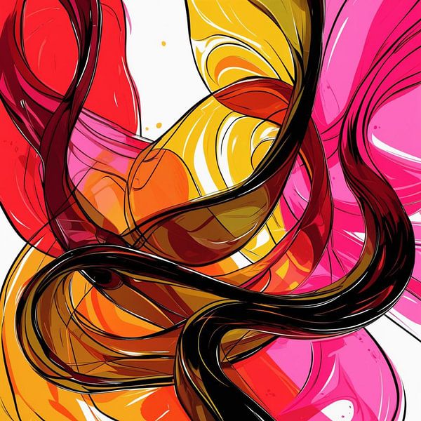 flowing fluorescent van Ellen Novara-da Lima