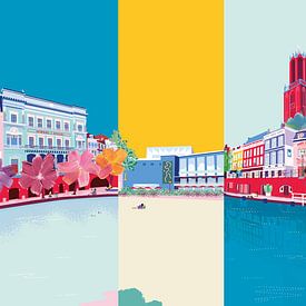 Cityscape Utrecht by Suzanne Allewelt