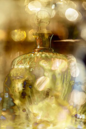 Fantaisie Bulles de champagne. Or
