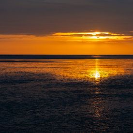 Sonnenuntergang Ameland von Richard Gilissen
