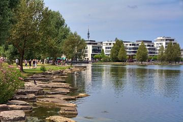 Meer Phoenix pad langs het meer