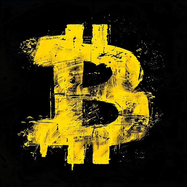 Bitcoin-Logo von PixelPrestige