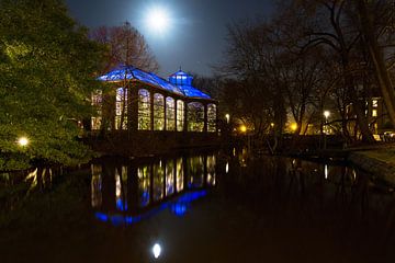 Hortus Amsterdam volle maan van Dennis van de Water
