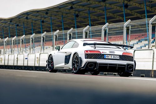 Audi R8 GT op het circuit van Assen