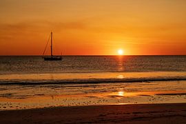Sonnenuntergang in Tarifa von Mieke Geurts-Korsten