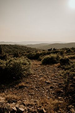 Berglandschap in Turkije van Christa Stories