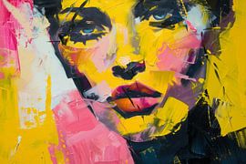 Frauenporträt von Poster Art Shop