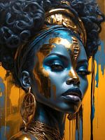 Afrikanisches Blau
