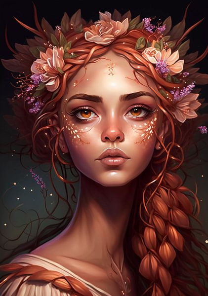glowing fairy by haroulita