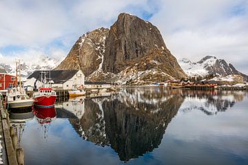 Hamnøy Lofoten(Noorwegen) van Maik Richter