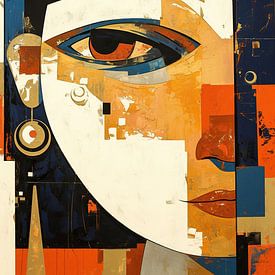 Vrouw met Intensieve Blik van ARTEO Schilderijen