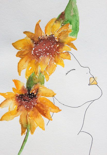Couronne solaire🌻 par Anja Zinken Bertens