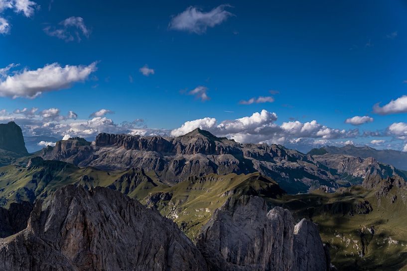 Blick auf die Marmolada, Dolomiten, Italien von Franklin Driessen
