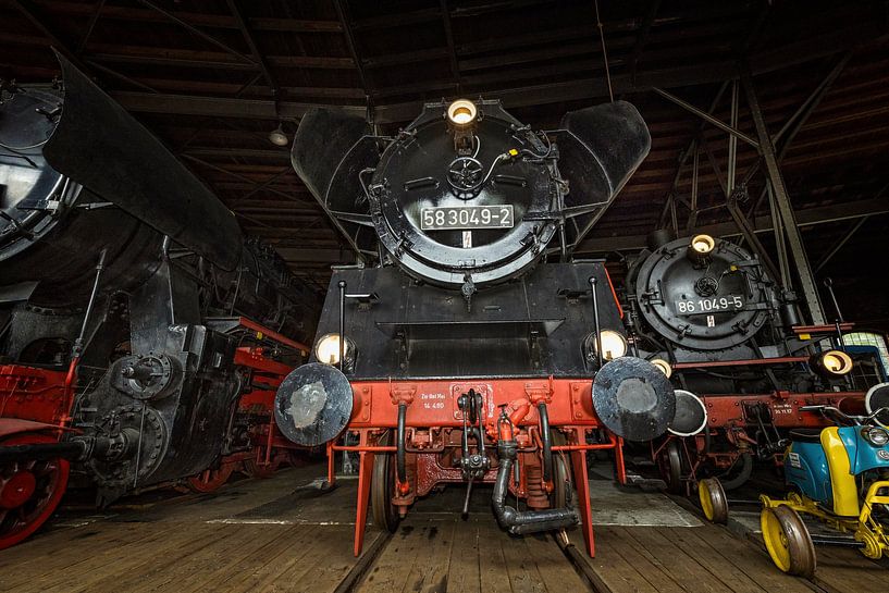 Baureihe 58 Steam Locomotive by Rob Boon