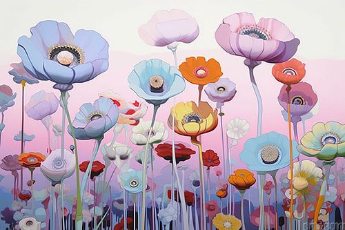 Mohn | Verzauberte Blüte | Stilleben | Mohnblumen