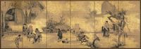 Soga Shohaku - De acht onsterfelijken van de wijnbeker van 1000 Schilderijen thumbnail