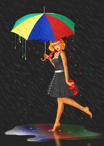 My life is colorful by Monika Jüngling