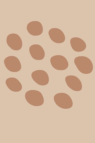 Illustration abstraite de points