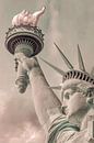 NEW YORK CITY Freiheitsstatue | urbaner Vintage-Stil von Melanie Viola Miniaturansicht