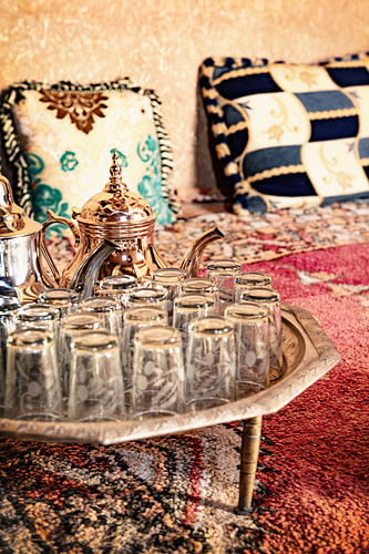 Moroccan mint tea