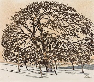 JOSEF STOITZNER, Baum im Winter
