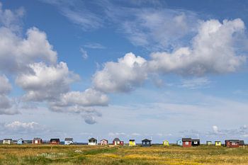 Strandhütten auf Vesterstrand Æro