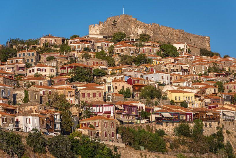 Molyvos Lesbos Greece ( Mythimna) by Rinus Lasschuyt Fotografie