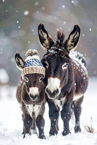 Adorable donkeys...