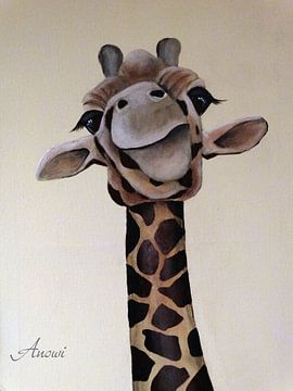 Giraffe - Ich sehe was, was du nicht siehst von Iwona Sdunek alias ANOWI