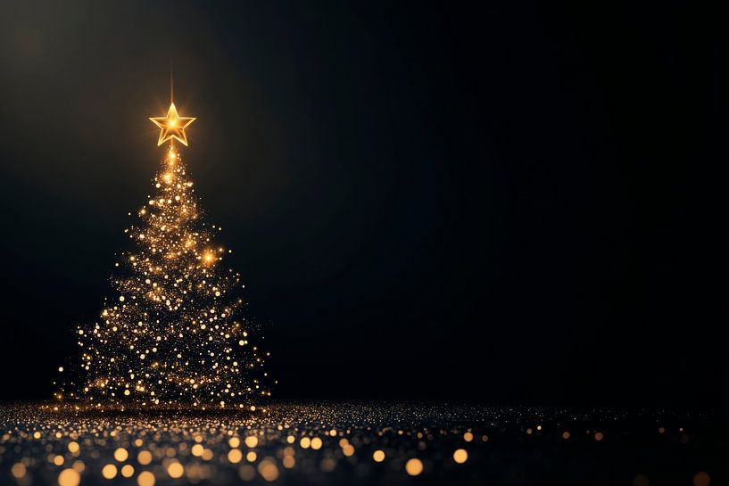 Christmas tree glamour by Poster Art Shop